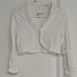 🌈 Baby Gap white cardigan